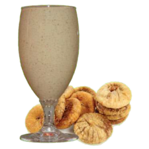 Fig milkshake